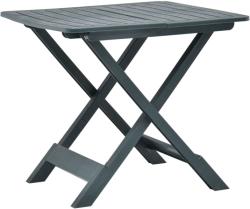 vidaXL Masă de grădină pliabilă, verde, 79 x 72 x 70 cm, plastic (48791)