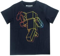 Minecraft Tricou Minecraft ORIGINAL licenta Mojang Black