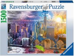 Ravensburger New York télen és nyáron 1500 db-os (16008)