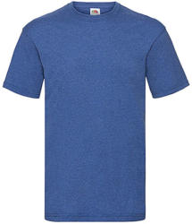 Fruit of the Loom Csomag akciós póló (minimum 3 db) Férfi póló Rövid ujjú Fruit of the Loom Valueweight Tee - XL , Retró Heather Királykék