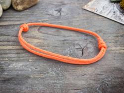 R. M. ékszer Megvilágosodás narancssárga paracord karkötő (14225-RM)