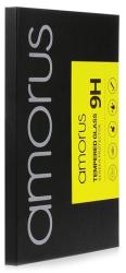 Amorus Full Glue Huawei P40 Edzett üveg kijelzővédő - Fekete (GP-95437)