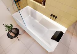 RIHO STILL SHOWER PLUG & PLAY 180x80 cm kád Riho Fallal szerelve, jobbos (BD17C0500000000) B103020005 (B103020005)