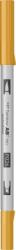 Tombow Marker P026 Yellow Gold, Pro Dual Brush Pen Tombow ABTP-026 (ABTP-026)