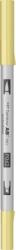 Tombow Marker P062 Pale Yellow, Pro Dual Brush Pen Tombow ABTP-062 (ABTP-062)