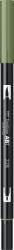 Tombow Marker caligrafic 2 in 1, ABT Dual Brush Pen, gray green Tombow ABT-228 (ABT-228)