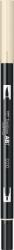 Tombow Marker caligrafic 2 in 1, ABT Dual Brush Pen, peach Tombow ABT-020 (ABT-020)