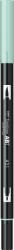 Tombow Marker caligrafic 2 in 1, ABT Dual Brush Pen, sky blue Tombow ABT-451 (ABT-451)