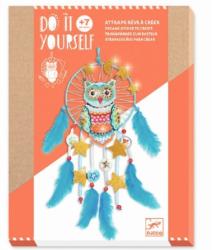 DJECO Joc creativ dreamcatcher cu sclipici set DIY Djeco