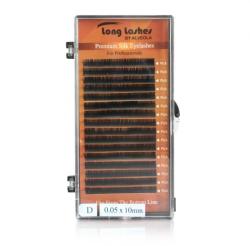 Long Lashes Extreme Volume Selyem műszempilla D/0, 05-10mm (LLEVSD8050010) - alveolashop