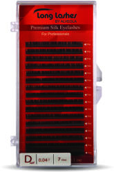 Long Lashes Extreme Volume Selyem műszempilla D/0, 04-07mm (LLEVSD8040007) - alveolashop