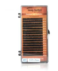 Long Lashes Extreme Volume Selyem műszempilla CC/0, 05-09mm (LLEVSCC8050009) - alveolashop