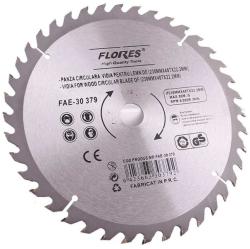 Flores Panza circular vidia pentru lemn de (230MMx24Tx25.4MM) (M-9572)