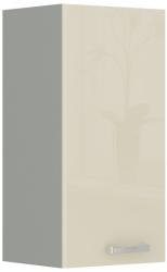 TEMPO KONDELA felsőszekrény, bézs magas fényezéssel, PRADO 40 G-72 1F