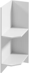 TEMPO KONDELA Alsószekrény D25PZ, jobbos, fehér, SICILIA