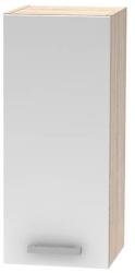 TEMPO KONDELA Felsőszekrény, fehér/tölgy sonoma, NOVA PLUS NOPL-002-OH