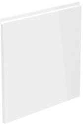 TEMPO KONDELA Előlap mosogatógépre, fehér extra magasfényű HG, 44, 6x57, AURORA