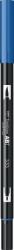 Tombow Marker caligrafic 2 in 1, ABT Dual Brush Pen, cobalt blue Tombow ABT-535 (ABT-535)