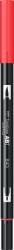 Tombow Marker caligrafic 2 in 1, ABT Dual Brush Pen, carmine Tombow ABT-845 (ABT-845)