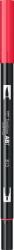 Tombow Marker caligrafic 2 in 1, ABT Dual Brush Pen, cherry Tombow ABT-815 (ABT-815)