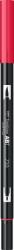 Tombow Marker caligrafic 2 in 1, ABT Dual Brush Pen, rubine red Tombow ABT-755 (ABT-755)