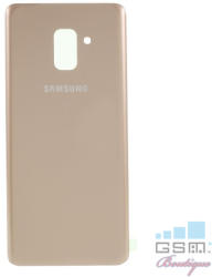 Samsung Capac Baterie Spate Samsung Galaxy A8 Plus 2018 Cu Adeziv Sticker Auriu