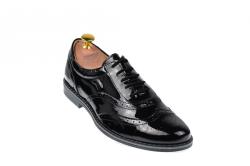 Lucianis style Pantofi barbati oxford - eleganti din piele naturala 870NLAC (870NLAC)