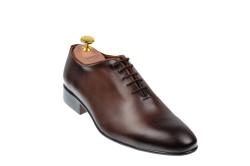 Ellion Pantofi barbati eleganti din piele naturala maro - cod 024MBOX (024MBOX)