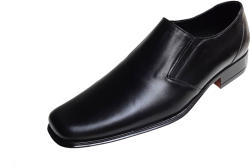 NIC-MAR Pantofi barbati eleganti din piele naturala, cu elastic - STDX11EL (STDX11EL)