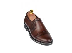 Ellion Pantofi barbati eleganti din piele naturala maro SCORPION, ELION8M (ELION8M)