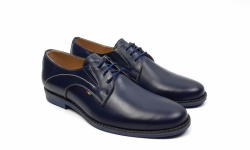 Dyany Shoes Marimea 42, 44 Pantofi barbati eleganti din piele naturala, Massimo bleumarin, Dyany Shoes - 925BL (925BL)