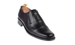 Rovi Design Pantofi barbati eleganti din piele naturala, cu elastic - P33NEL (P33NEL)