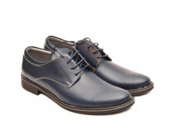 Rovi Design Pantofi barbati bleumarin, casual - eleganti din piele naturala 75BOND (75BOND)
