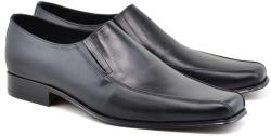 NIC-MAR Pantofi barbati eleganti din piele naturala, cu elastic - STD351EL (STD351EL)
