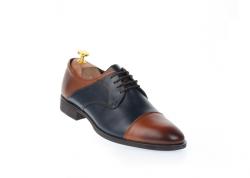 Ellion Pantofi barbati casual, eleganti din piele naturala - SIR104MBLU (SIR104MBLU)