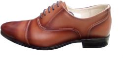 Lucianis style Pantofi barbati maro, eleganti, din piele naturala - LUCIANIS2M (LUCIANIS2M)