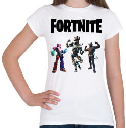 printfashion Fortnite Mecha - Női póló - Fehér (2643600)