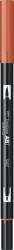 Tombow Marker caligrafic 2 in 1, ABT Dual Brush Pen, burnt sienna Tombow ABT-947 (ABT-947)