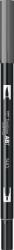 Tombow Marker caligrafic 2 in 1, ABT Dual Brush Pen, cool grey 10 Tombow ABT-N45 (ABT-N45)