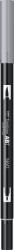 Tombow Marker caligrafic 2 in 1, ABT Dual Brush Pen, cool grey 6 Tombow ABT-N60 (ABT-N60)