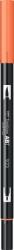 Tombow Marker caligrafic 2 in 1, ABT Dual Brush Pen, scarlet Tombow ABT-925 (ABT-925)