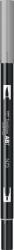 Tombow Marker caligrafic 2 in 1, ABT Dual Brush Pen, cool grey 3 Tombow ABT-N75 (ABT-N75)