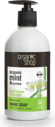 Organic Shop Bio menta jázmin hidratáló szappan 500 ml