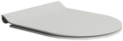 SAPHO GSI SLIM soft close WC-ülőke, matt szürke/króm (MS86CSN17) (MS86CSN17)
