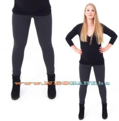 R&d Hosszú szárú kismama legging (s) 02248/sötétszürke