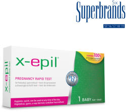 X-Epil Terhességi gyorsteszt csík 1db (XE9404) - alveolashop