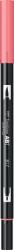 Tombow Marker caligrafic 2 in 1, ABT Dual Brush Pen, mauve Tombow ABT-817 (ABT-817)