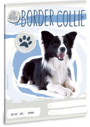 Ars Una Cuki állatok - Border Collie sima lapú füzet A/5 (53610317) - jatekshop