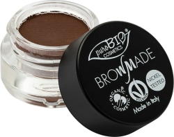 puroBIO cosmetics BrowMade Brow Pomade - 02 Warm Brown