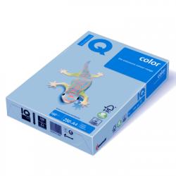 IQ Carton color A4 IQ 160 g/mp 250 coli/top albastru intens (CARA4AB48)